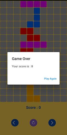 Tetris - Cubes Game - Screenshot 3