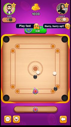 Carrom board Pool Disc game - Screenshot 4