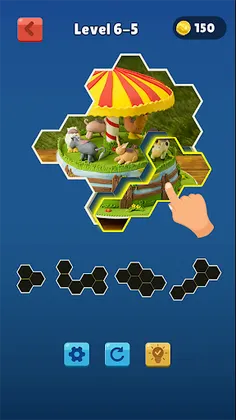 Hexa Jigsaw Collection HD - Screenshot 2