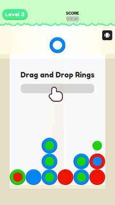 Drop Rings - Screenshot 1