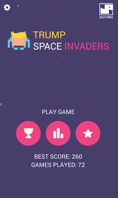 Trump Space Invaders - Screenshot 1