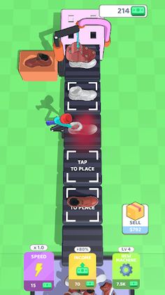 Idle Shoe Factory - Screenshot 1