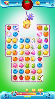 Fruit Crack - Puzzle Game - Screenshot 2