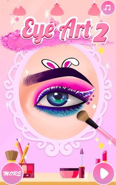 Eye Makeup Artist - Dress Up G - Screenshot 1