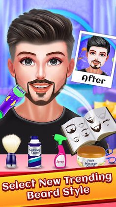 Indian Celebrity - Beard Salon - Screenshot 1