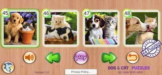 Dog & Cat Puzzles - Screenshot 2