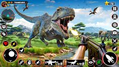Wild Dino Hunting Gun Games 3D - Screenshot 2