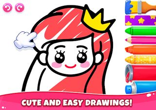 Kids Coloring Games for Girls - Screenshot 3