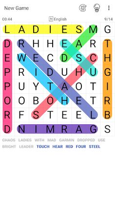Word Search Puzzle - Word Find - Screenshot 1
