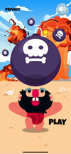 Tiny Caveman Survival - Screenshot 1