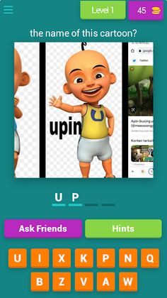 guess the picture upin ipin - Screenshot 1