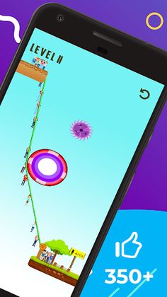 Zipline Rescue - Physics Puzzl - Screenshot 3