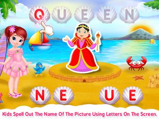 Spelling & Phonics: Princess - Screenshot 1