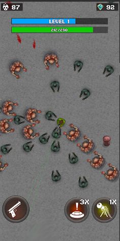 Zombie weapon: Survival IO - Screenshot 2