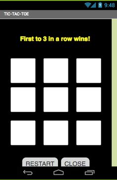 The Simplest Tic Tac Toe Game  - Screenshot 2