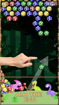 Egg Shooter Dino version - Screenshot 1