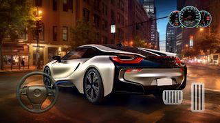 Realistic City Drift: i8 - Screenshot 1