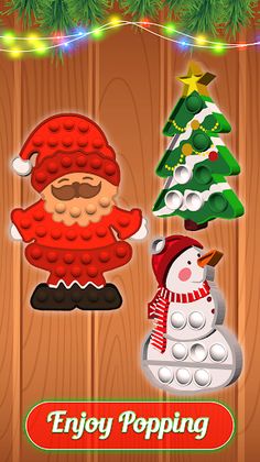 Pop It Christmas 3D Antistress - Screenshot 3