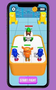 Merge Rainbow Fusion Fight 3D - Screenshot 3