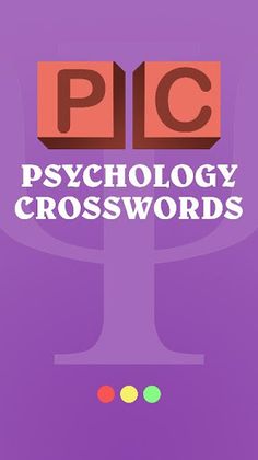 Psychology Crosswords - Screenshot 1