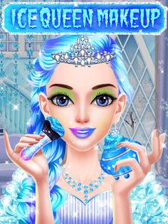 Ice Queen - Makeup & Dress Up - Screenshot 2