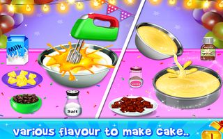 Birthday Cake Maker Cooking - Screenshot 2