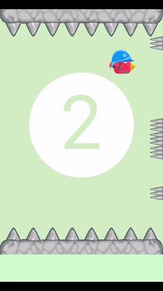 Angry square Bird - flappy - Screenshot 4