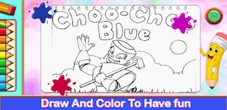 Choo-Choo Charle Coloring Book - Screenshot 1