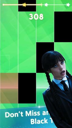 Wednesday Addams Tiles piano - Screenshot 4
