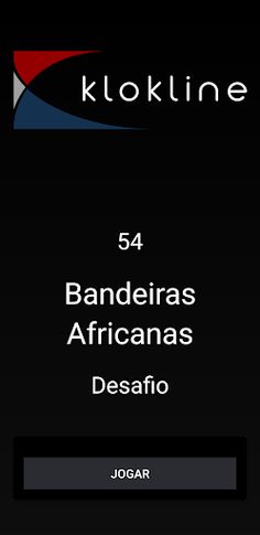 54 Bandeiras Africanas Desafio - Screenshot 1