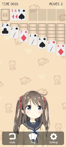 Chibi Solitaire - Screenshot 4