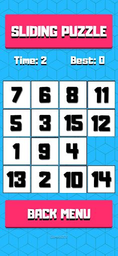 Sliding Puzzle - Numbers - Screenshot 4