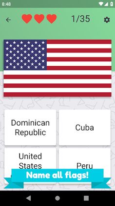 America North & South quiz – f - Screenshot 2