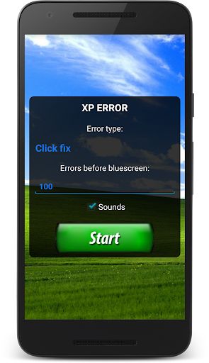 XP error - Screenshot 3