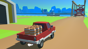 Flying Hills: Drive Master - Screenshot 1