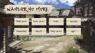 Wander No More (Visual Novel) - Screenshot 1