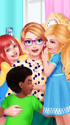 My Fun School Day Beauty Salon - Screenshot 1