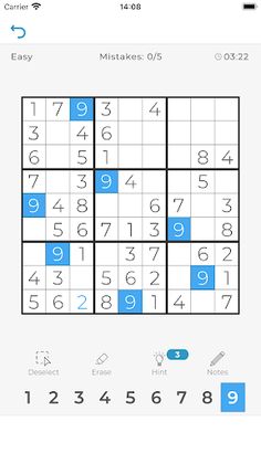 Sudoku - Classic Sudoku - Screenshot 3