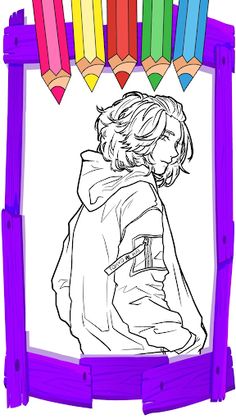 Tokyo Revengers Coloring book - Screenshot 1