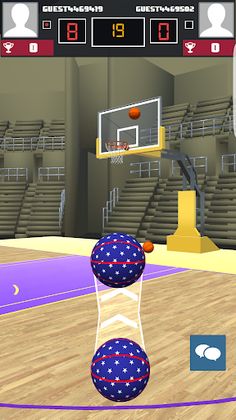 3 Point Hustle: PVP Basketball - Screenshot 1
