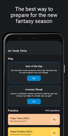 Air Yards: Football Trivia - Screenshot 1