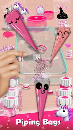 Piping Bags - Makeup Slime Mix - Screenshot 4