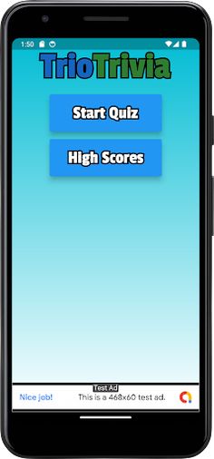 Trio Trivia - Screenshot 1