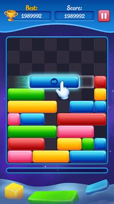 Jewel Drop Down Block Puzzle - Screenshot 3