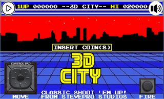 Retro 3D City - Screenshot 1