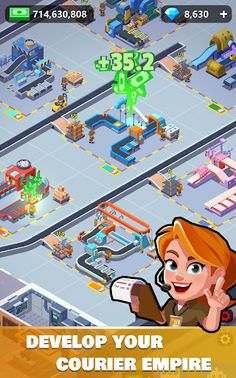 Idle Courier - Screenshot 2