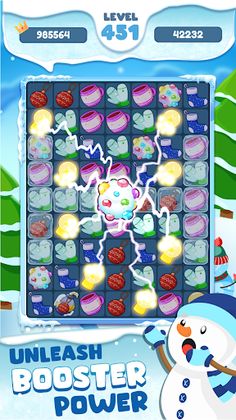 Frosty Pop: Match-3 puzzle - Screenshot 4