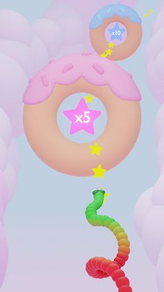 Jelly Worm Runner - Screenshot 4