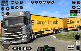 Euro Cargo Truck Driving Games - Screenshot 1