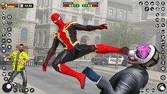 Spider Rope Hero - Crime Games - Screenshot 2